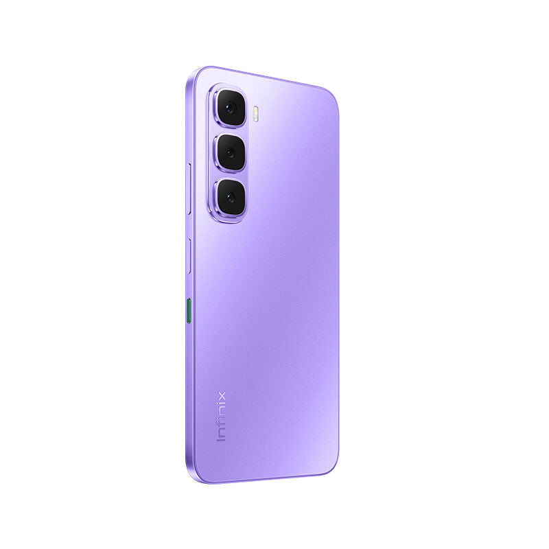هاتف Infinix Hot 60i 4G – مساحة تخزين 128GB / رام 4+4GB، بطارية بسعة 5160mAh | بنفسجي هاتف Infinix Hot 60i 4G – مساحة تخزين 128GB / رام 4+4GB، بطارية بسعة 5160mAh | بنفسجي